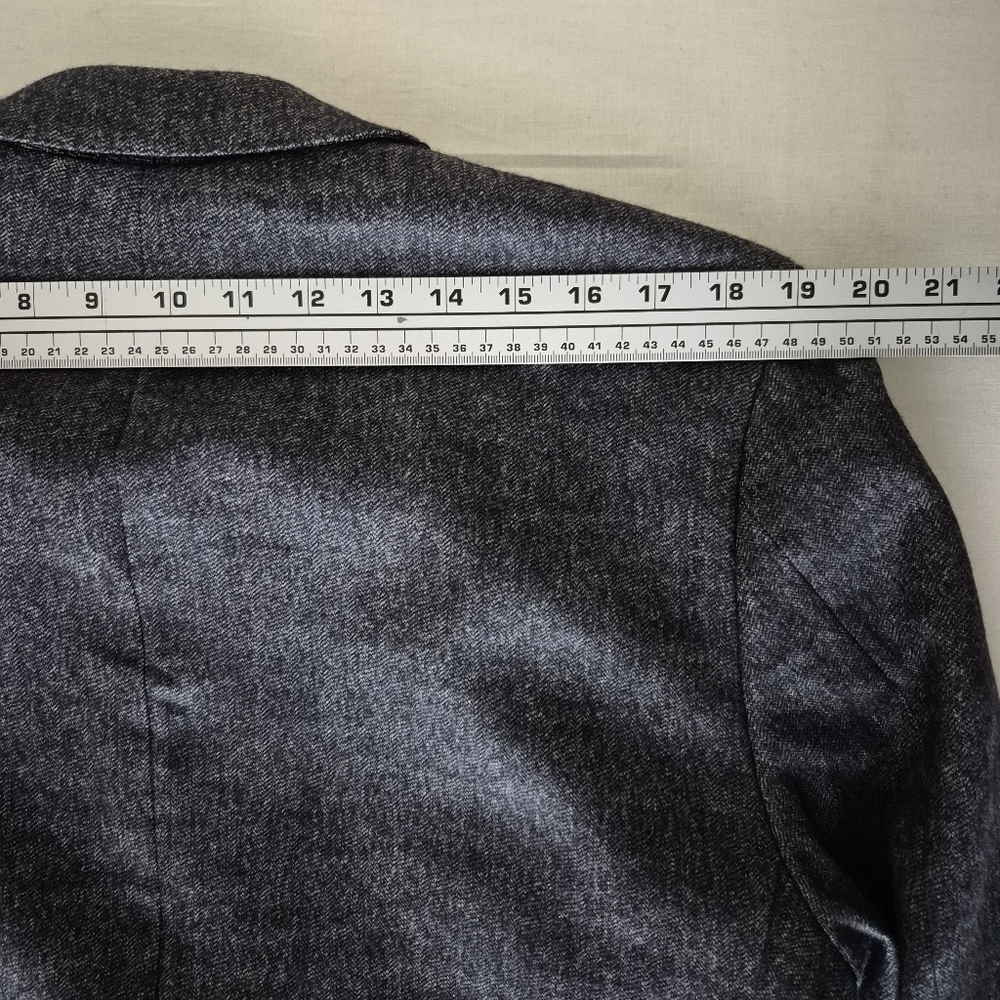 Ermenegildo "Z" Zegna Light 42L Charcoal Soft Wool Cashmere Blazer Quiet Luxury - Picture 11 of 14